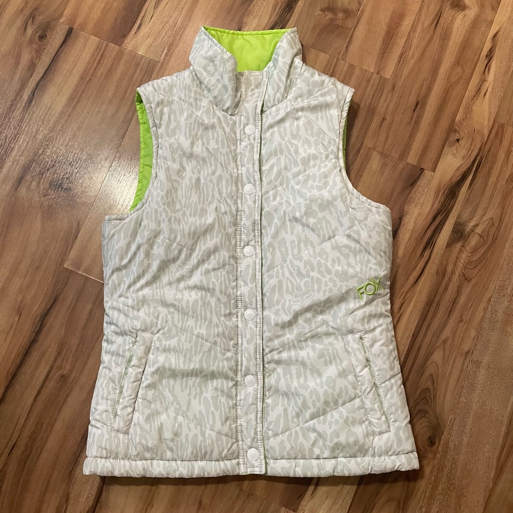 FOX Racing reversible puffer vest
